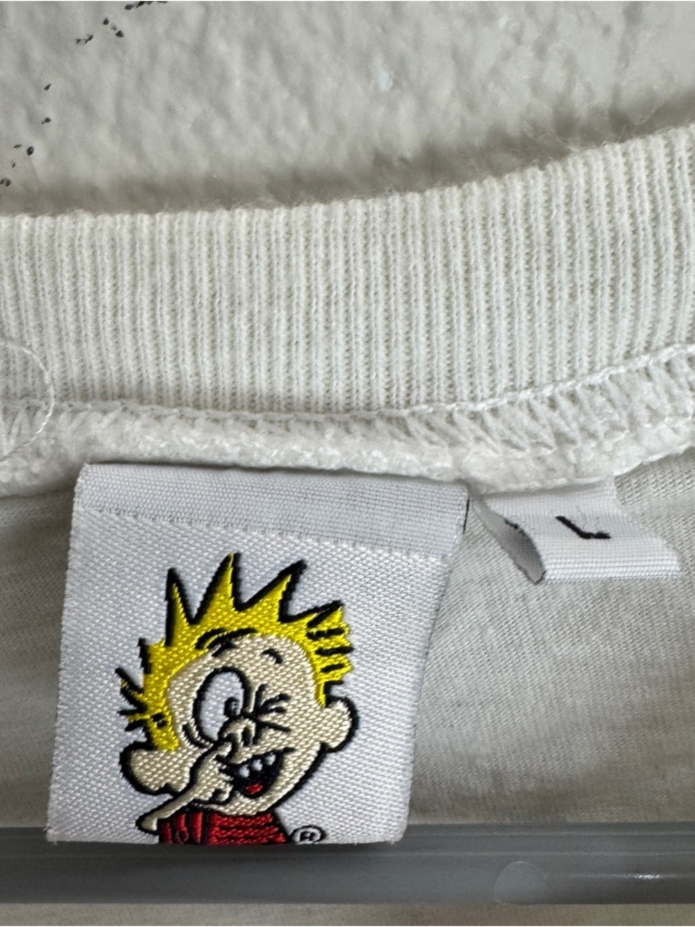 Calvin And Hobbes Vintage Shirt Size Large - Picture 5 of 8
